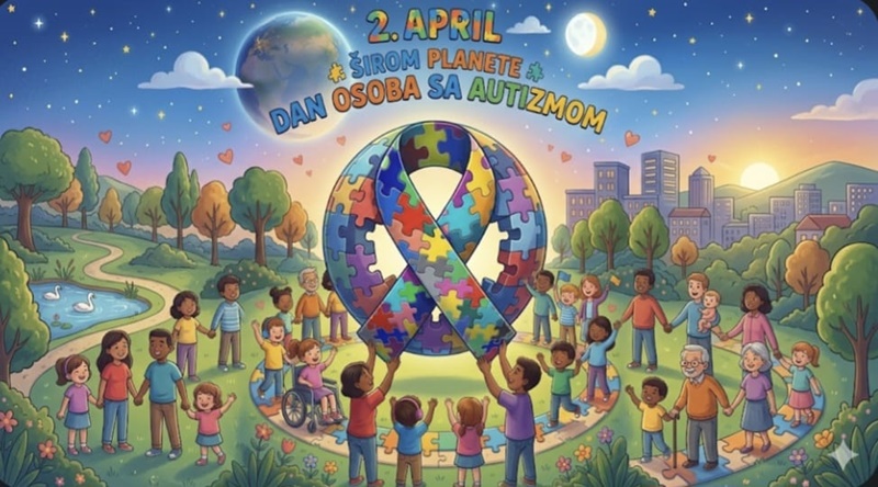 Данас се широм планете обележава Светски дан особа са аутизмом: Нека овај дан буде подсетник да отворимо своја срца и да мале ствари чине велику разлику!